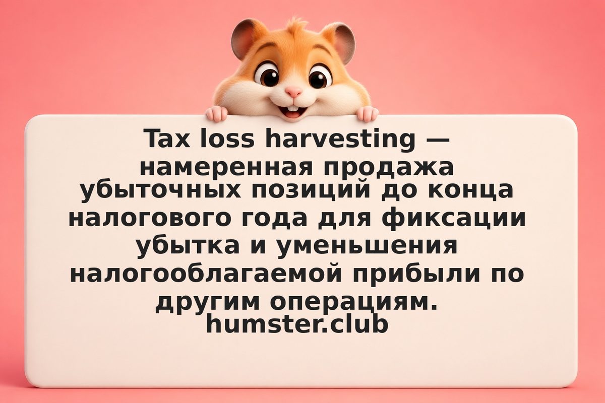 Налоговый сбор убытков (tax loss harvesting): стратегия минимизации НДФЛ в РФ