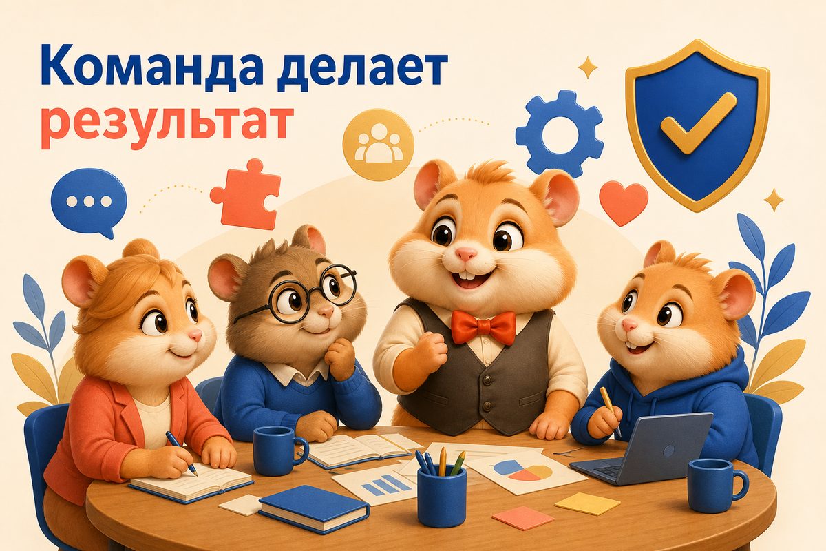 Иллюстрация Humster Club — team