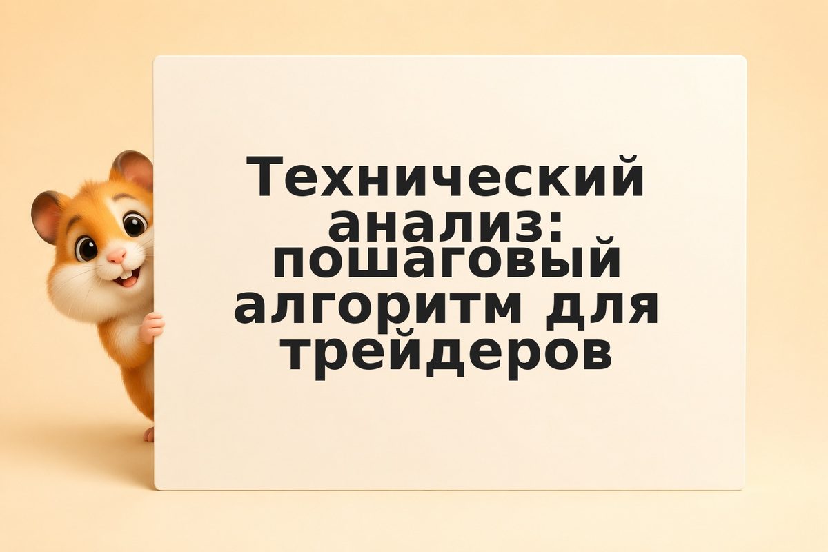 Технический анализ: пошаговый алгоритм для трейдеров