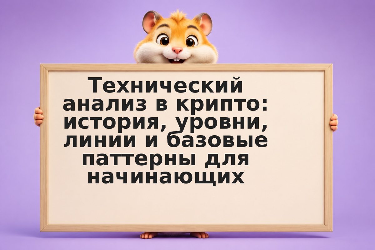 Технический анализ в крипто: история, уровни, линии и базовые паттерны для начин