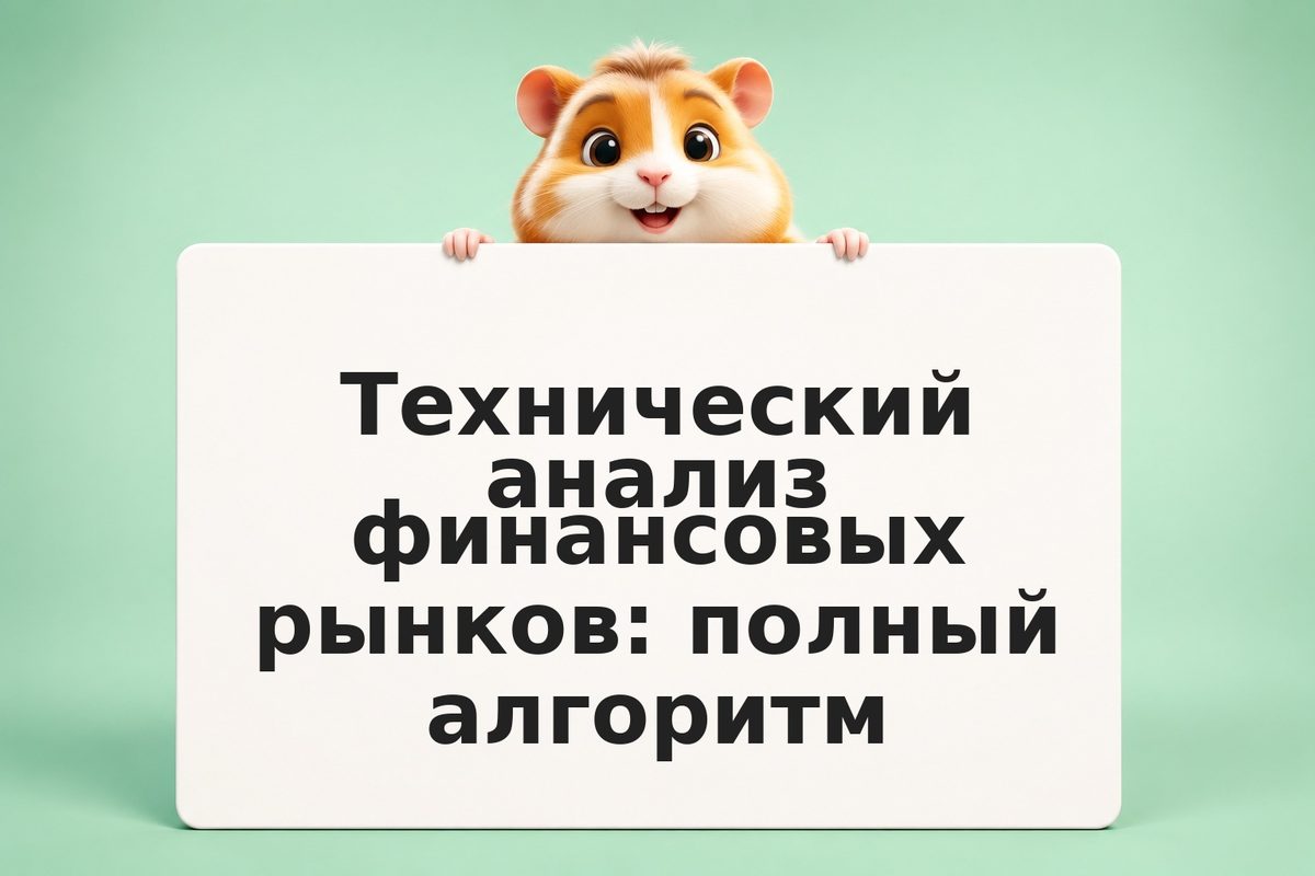 Технический анализ финансовых рынков: полный алгоритм