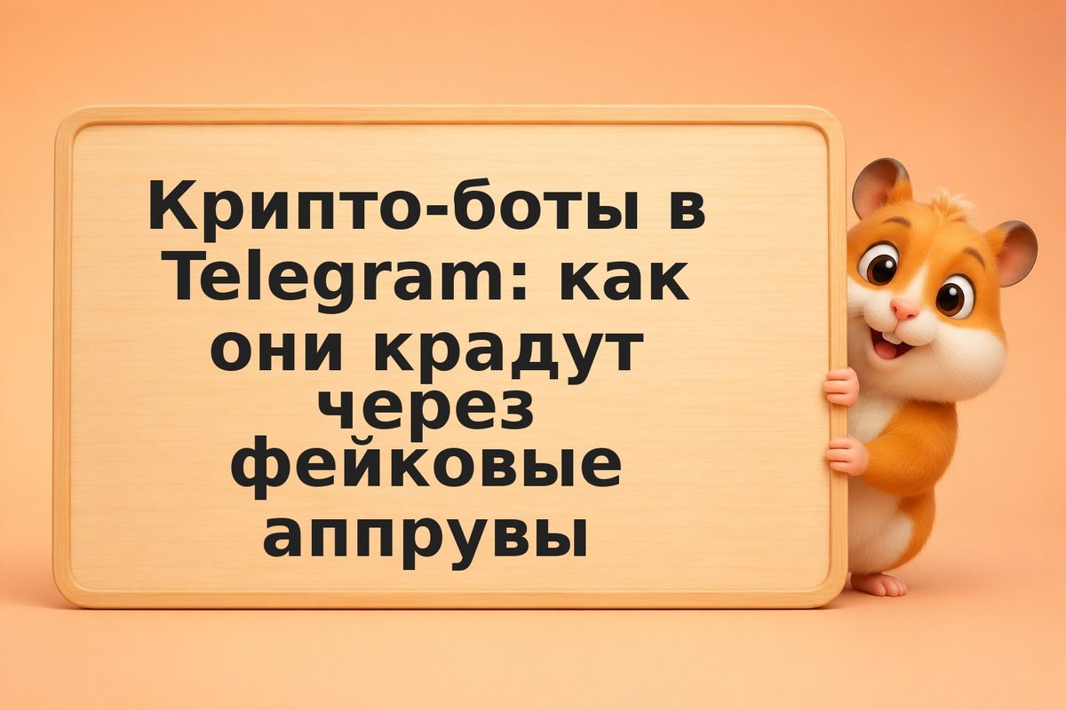 Крипто-боты в Telegram: как они крадут через фейковые аппрувы
