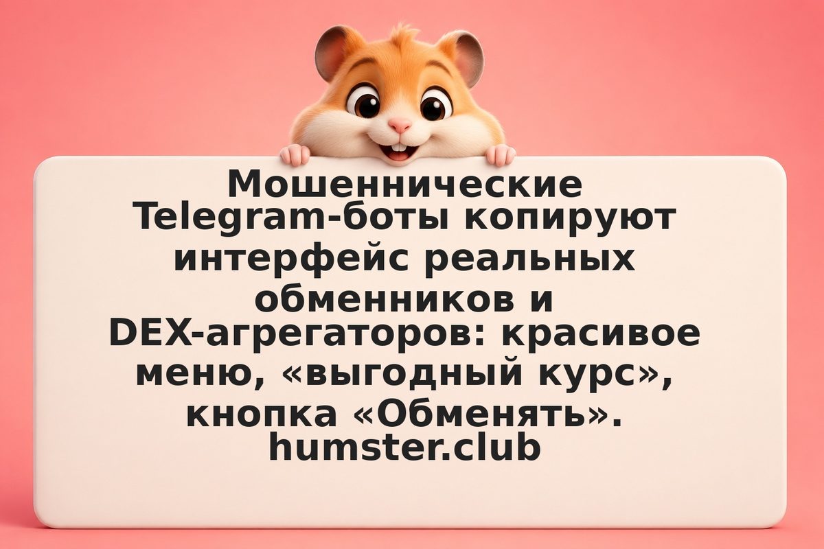 Поддельные крипто-боты в Telegram: фейк-обмены USDT через approval и как распозн