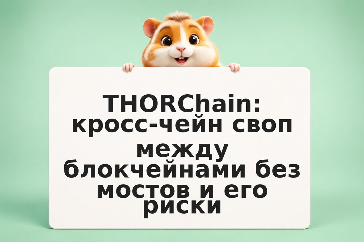 THORChain: кросс-чейн своп между блокчейнами без мостов и его риски