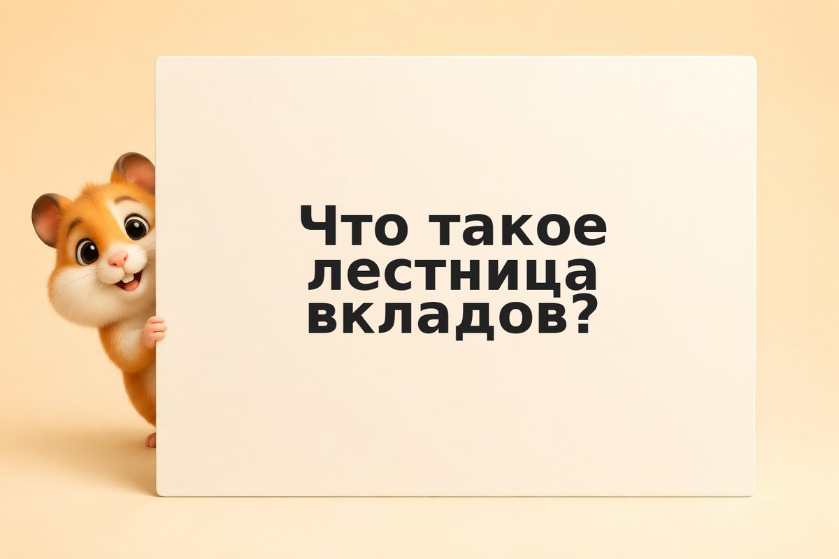 Лестница депозитов: стратегия вкладов разных сроков