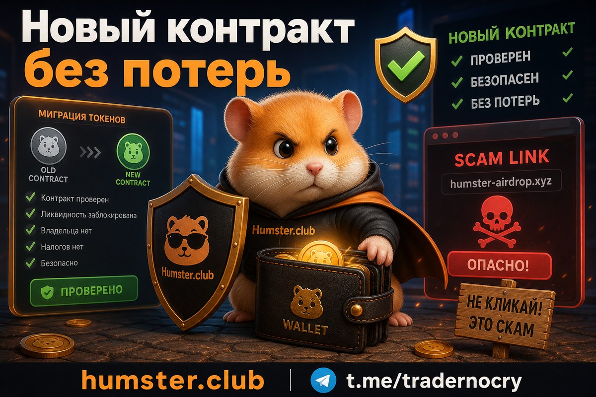 Миграция токена на новый контракт: риски и как правильно перевести