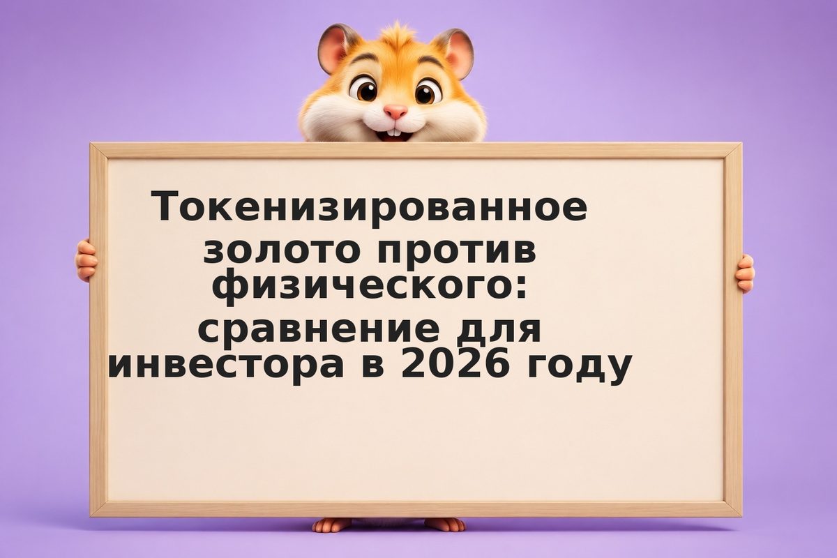 Токенизированное золото против физического: сравнение для инвестора в 2026 году