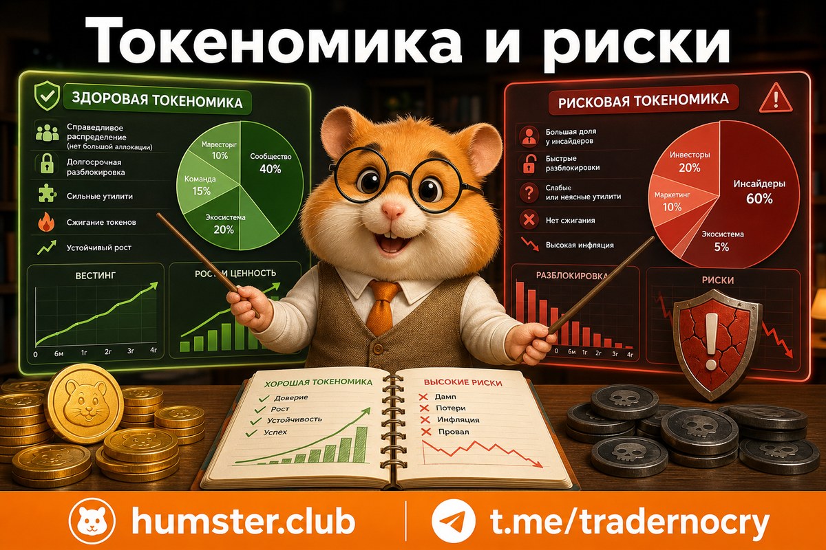 Анализ токеномики: распределение токенов, вестинг, эмиссия и механика стейкинга