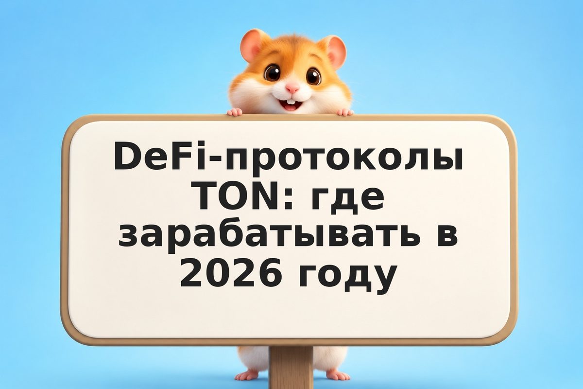 DeFi-протоколы TON: где зарабатывать в 2026 году