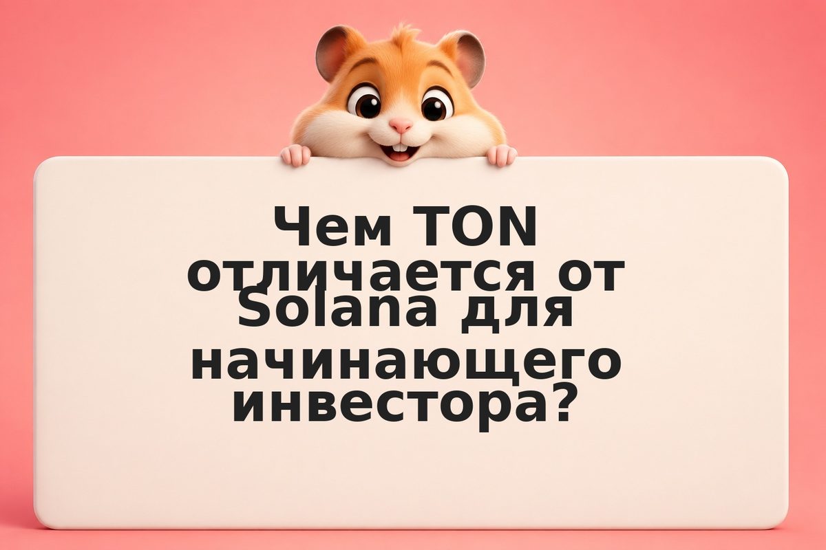 TON vs Solana для новичка: где начать и что учесть