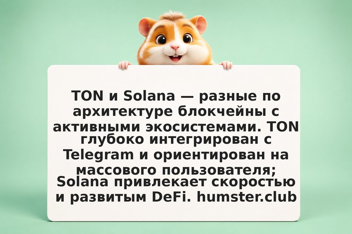 TON vs Solana для новичка: где начать и что учесть