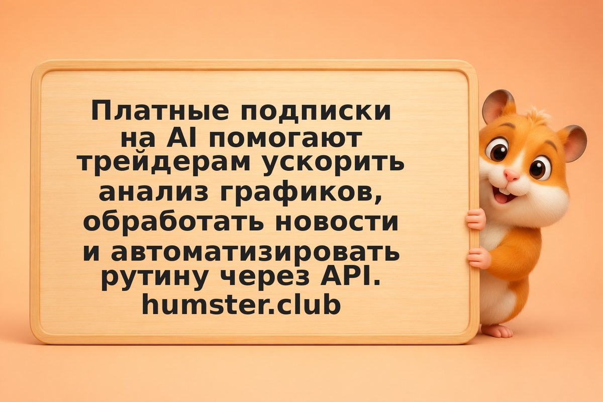 Платные подписки AI-сервисов для трейдеров: стоимость, фичи и API