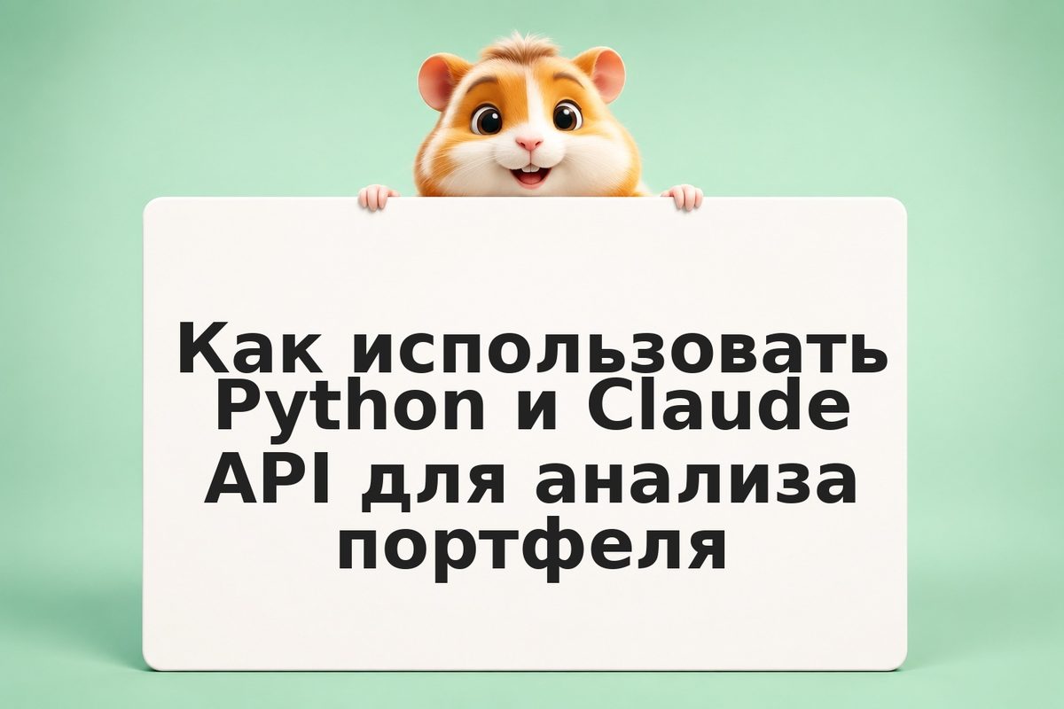 Как использовать Python и Claude API для анализа портфеля