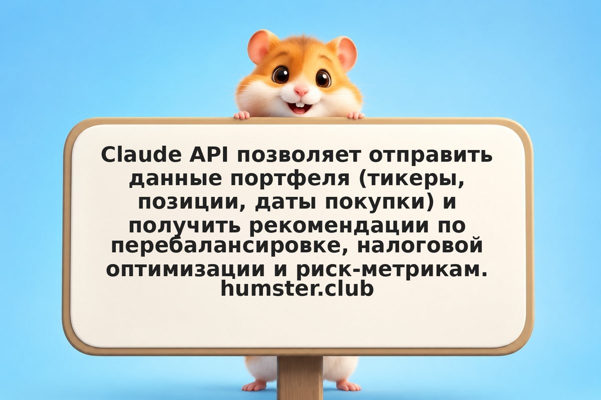 Как использовать Python и Claude API для анализа портфеля