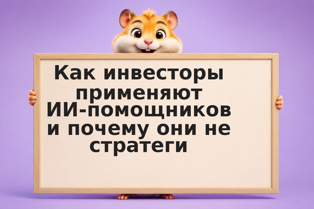 Как инвесторы применяют ИИ-помощников и почему они не стратеги