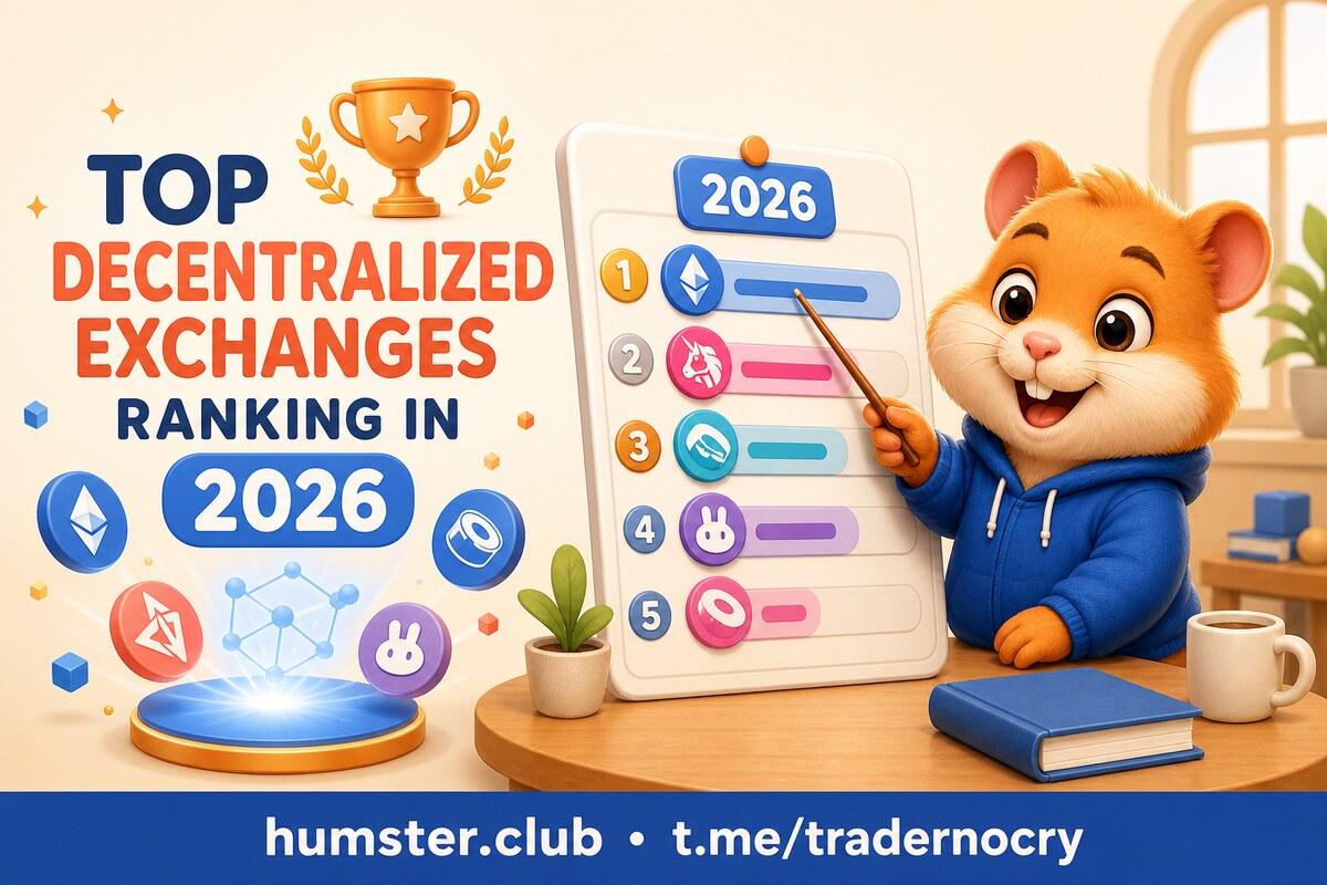 ТОП-10 децентрализованных бирж 2026: рейтинг по объёму, TVL и комиссиям