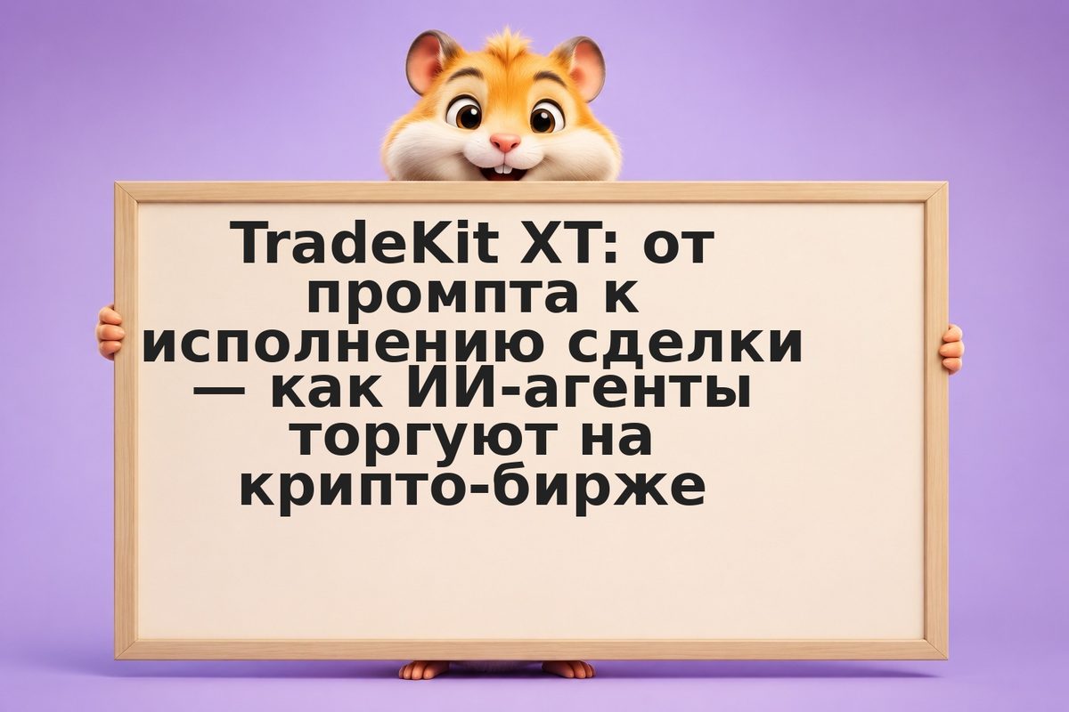TradeKit XT: от промпта к исполнению сделки — как ИИ-агенты торгуют на крипто-би