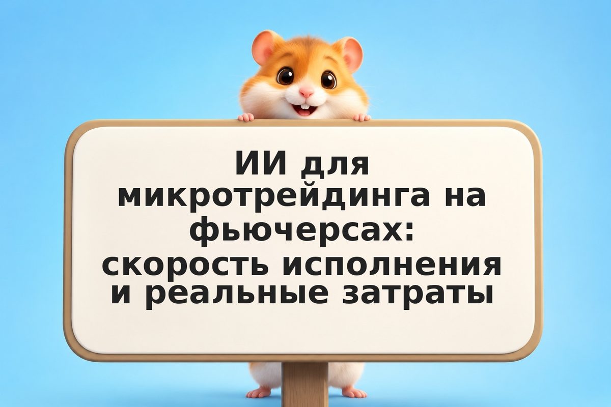 ИИ для микротрейдинга на фьючерсах: скорость исполнения и реальные затраты