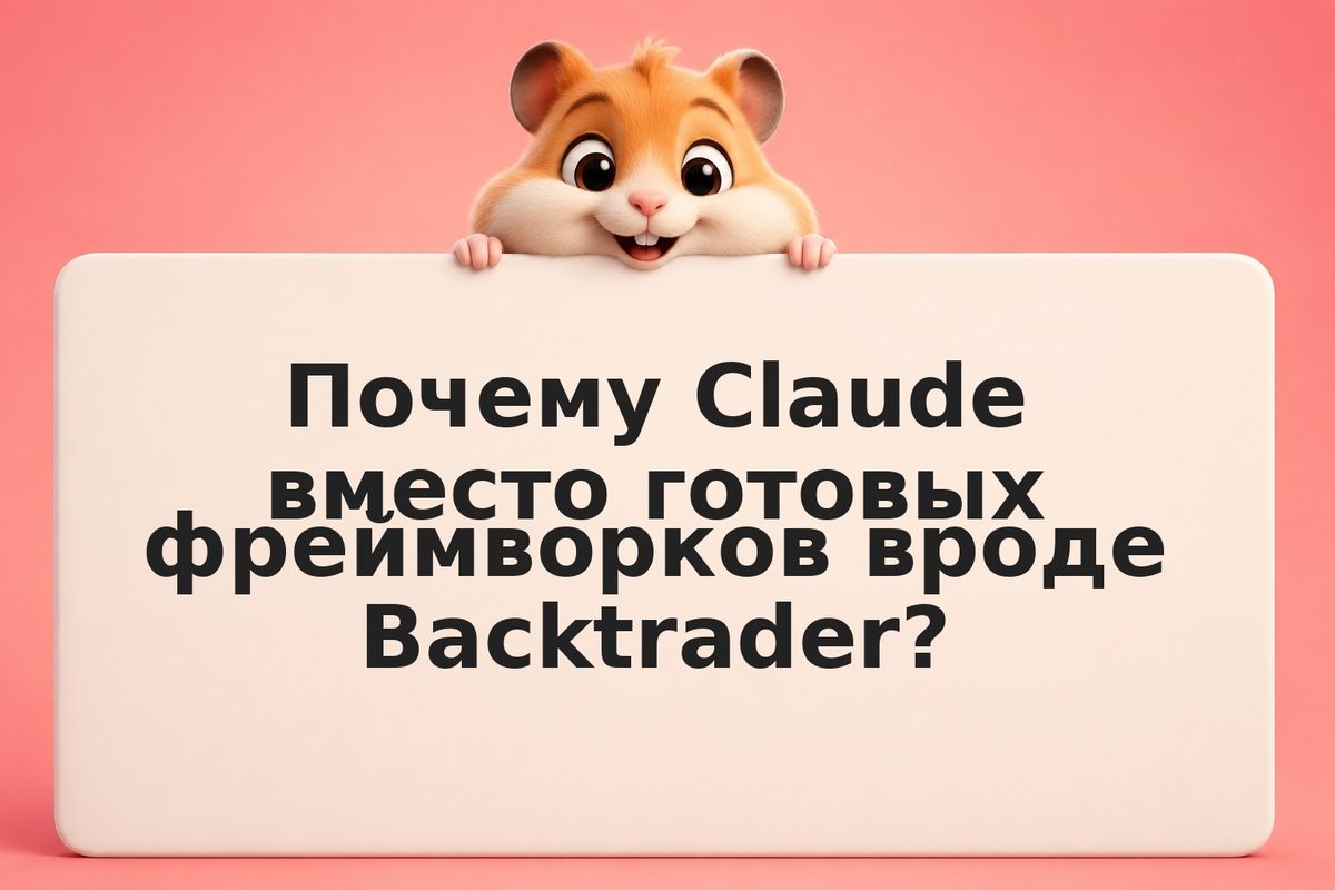 Claude для бэктеста торговой стратегии на Python: готовый промпт и шаблон кода