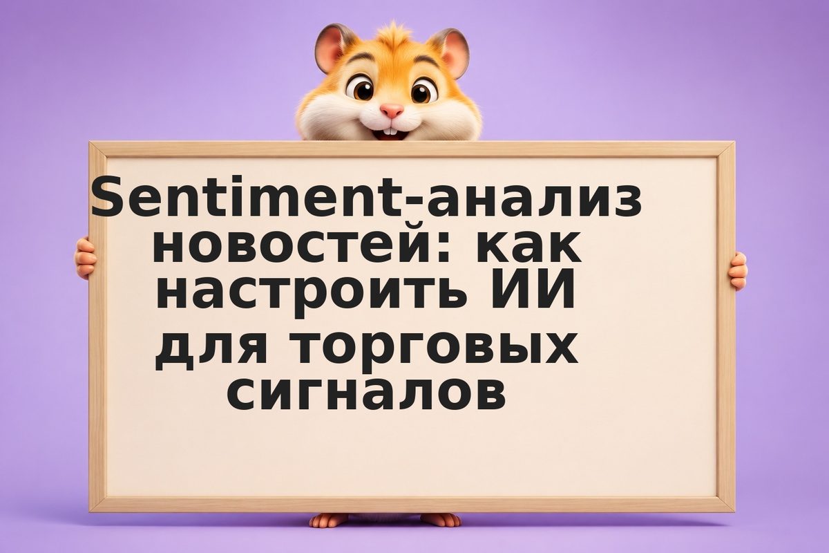 Sentiment-анализ новостей: как настроить ИИ для торговых сигналов