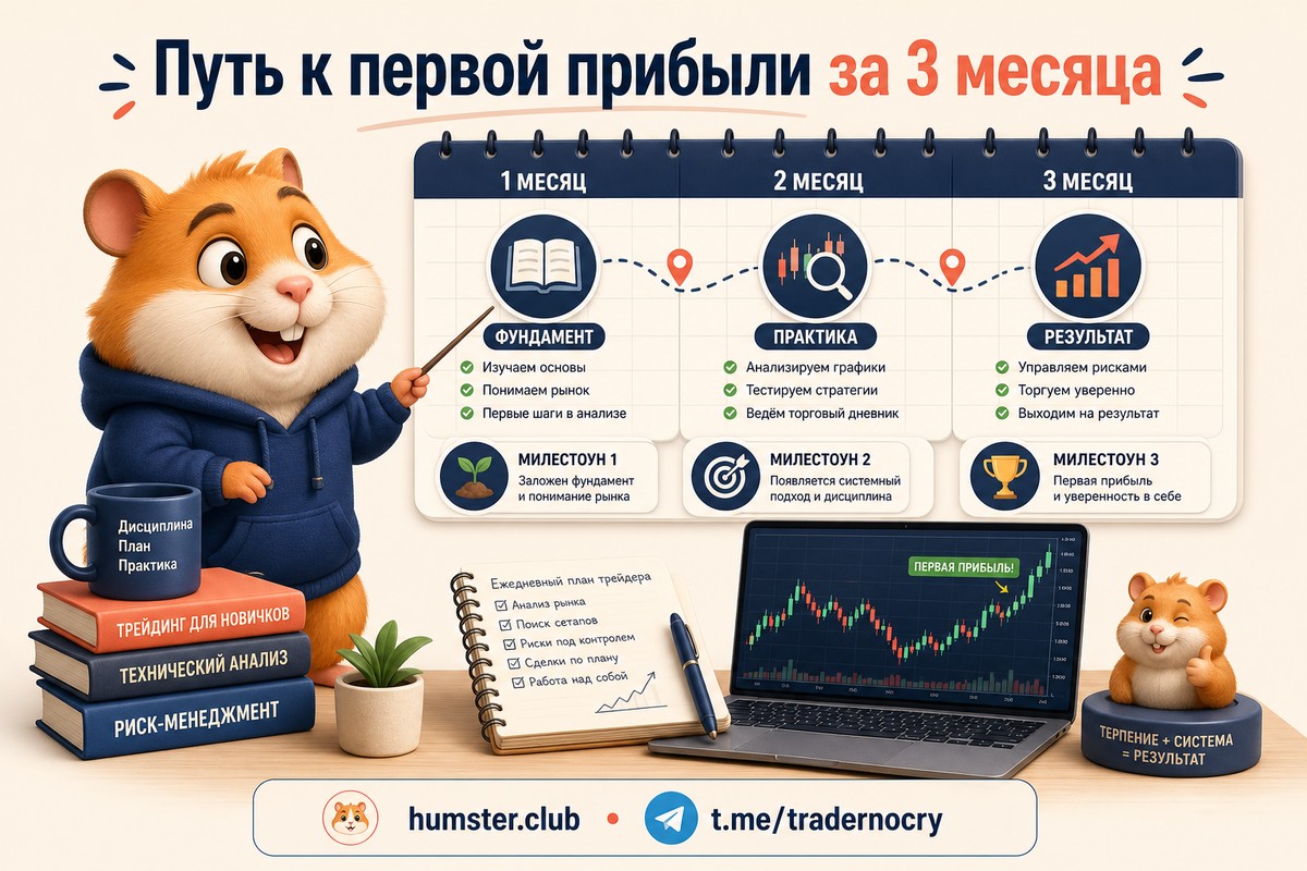 Трейдинг для начинающих: пошаговый алгоритм