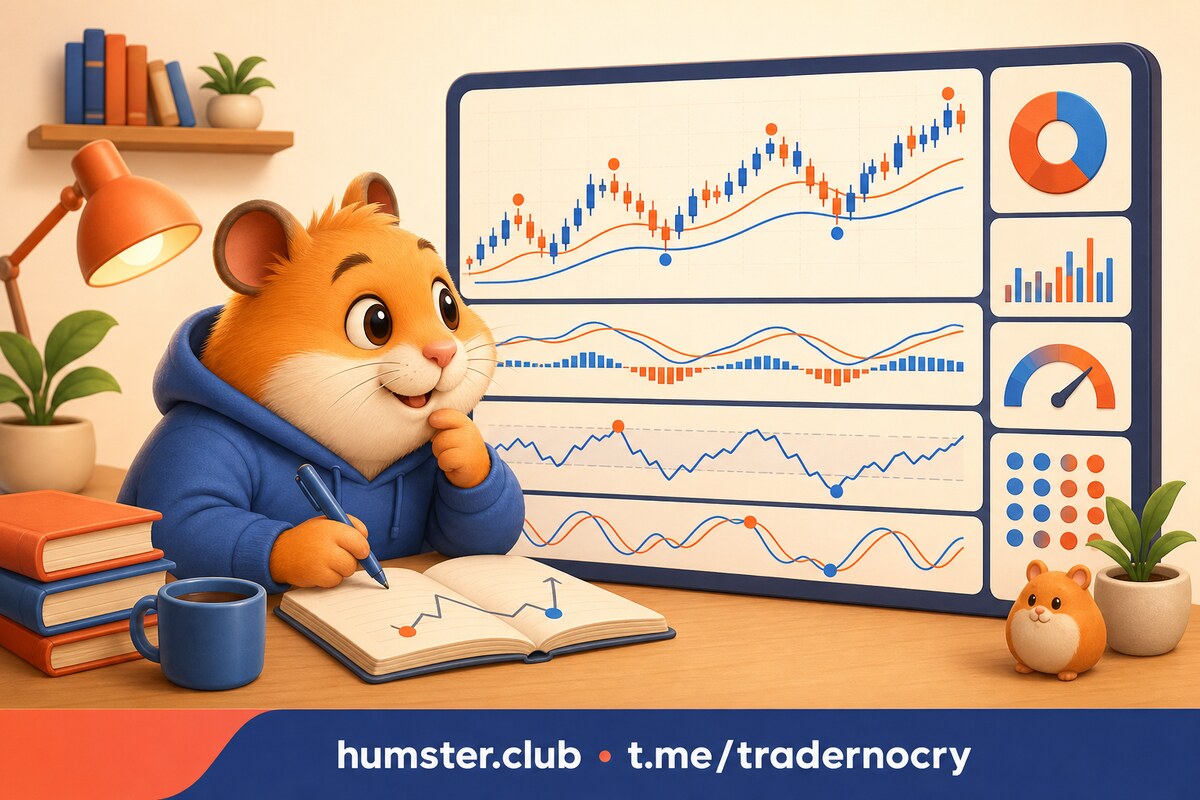 Индикаторы RSI, MACD и скользящие средние