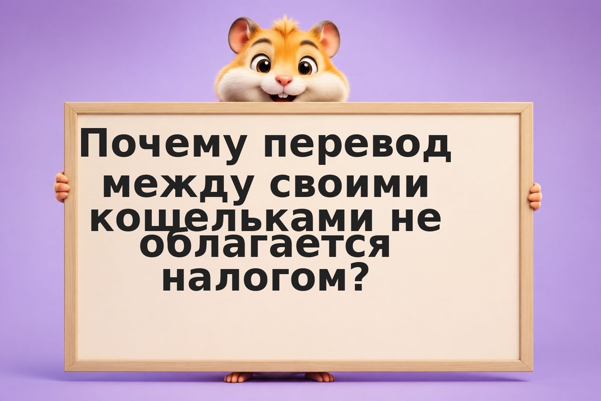 Передача крипто без продажи: облагается ли налогом переводы между собственными к