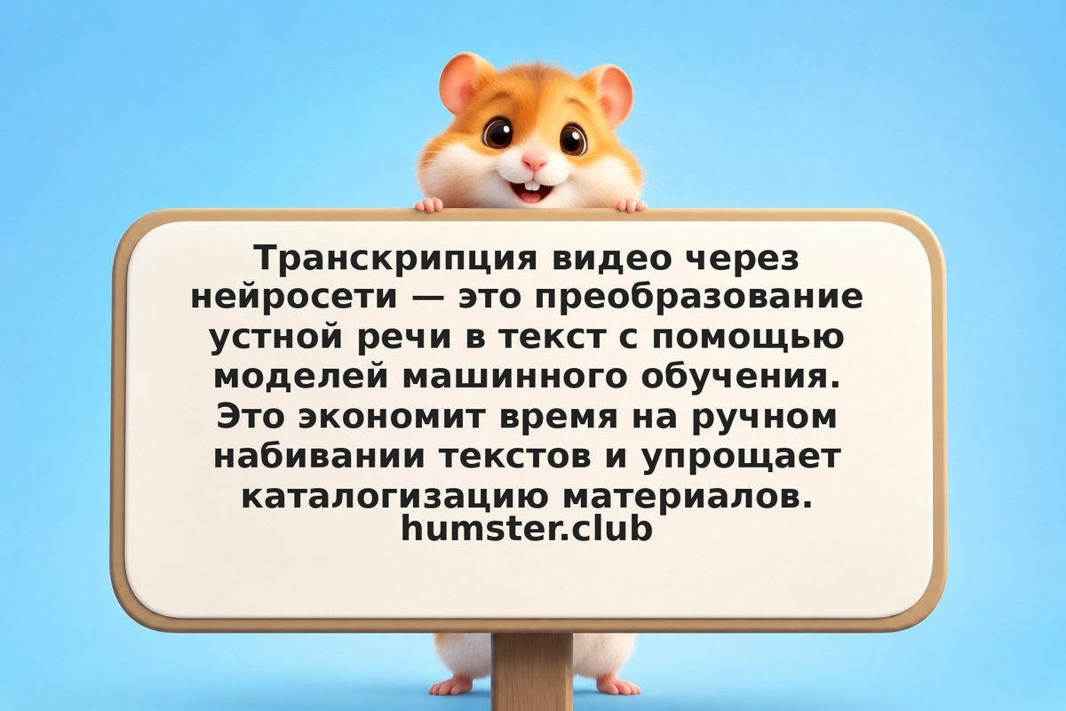Транскрипция видео через AI: как сделать автоматические субтитры
