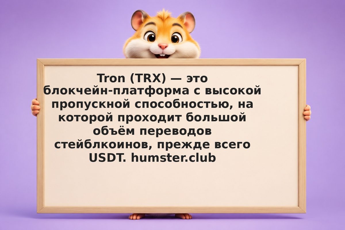 Tron (TRX): блокчейн стейблкоинов и риски для инвестора