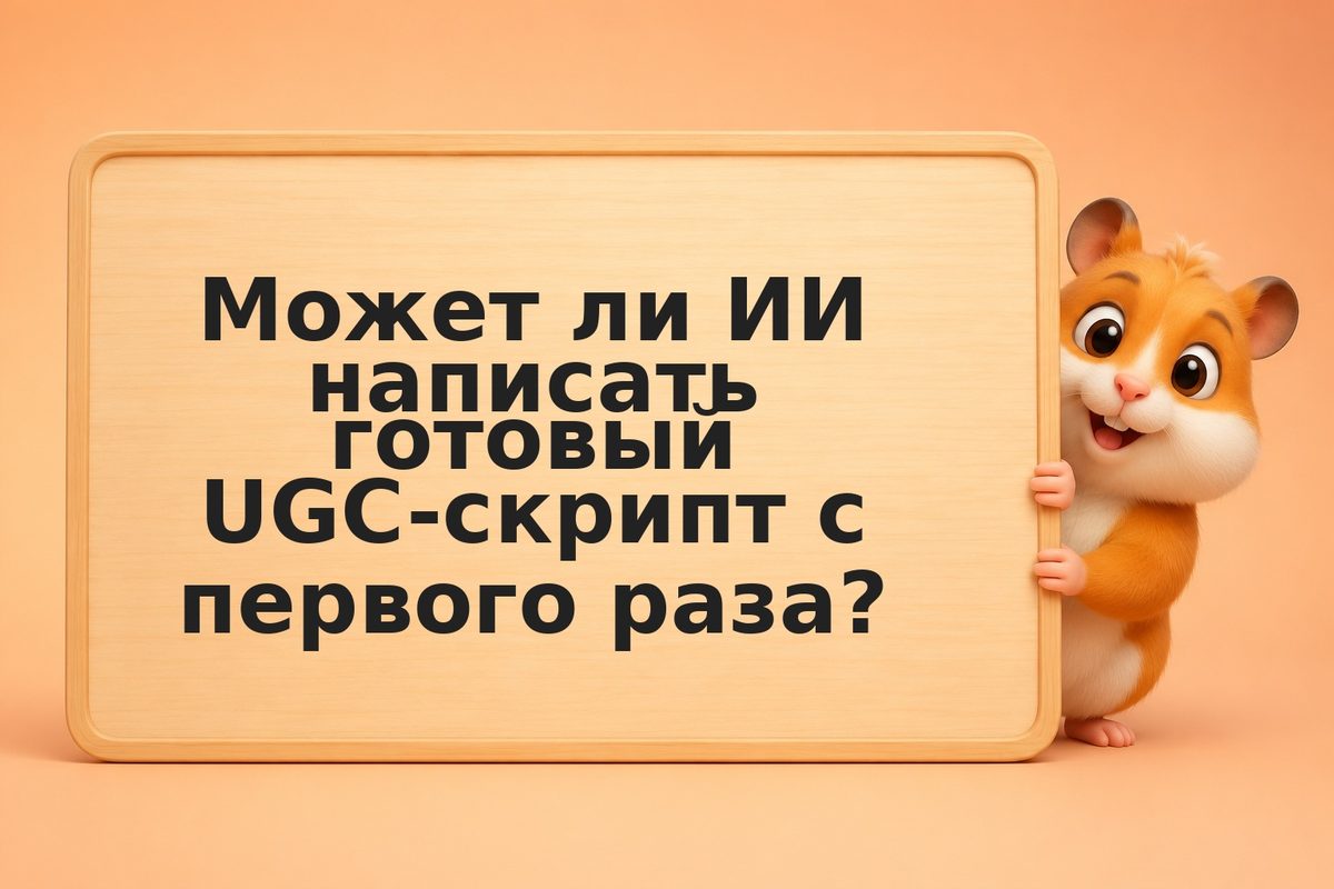 UGC-скрипт: как ИИ пишет сценарий для видео