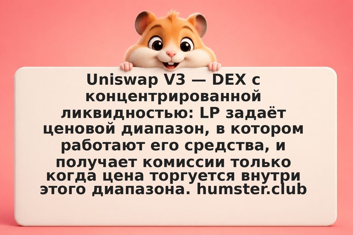 Uniswap V3: как стать провайдером ликвидности и управлять концентрированными поз