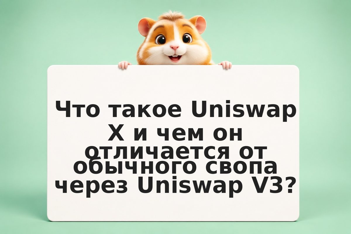 Uniswap X: как аукцион потока ордеров даёт трейдерам лучшую цену