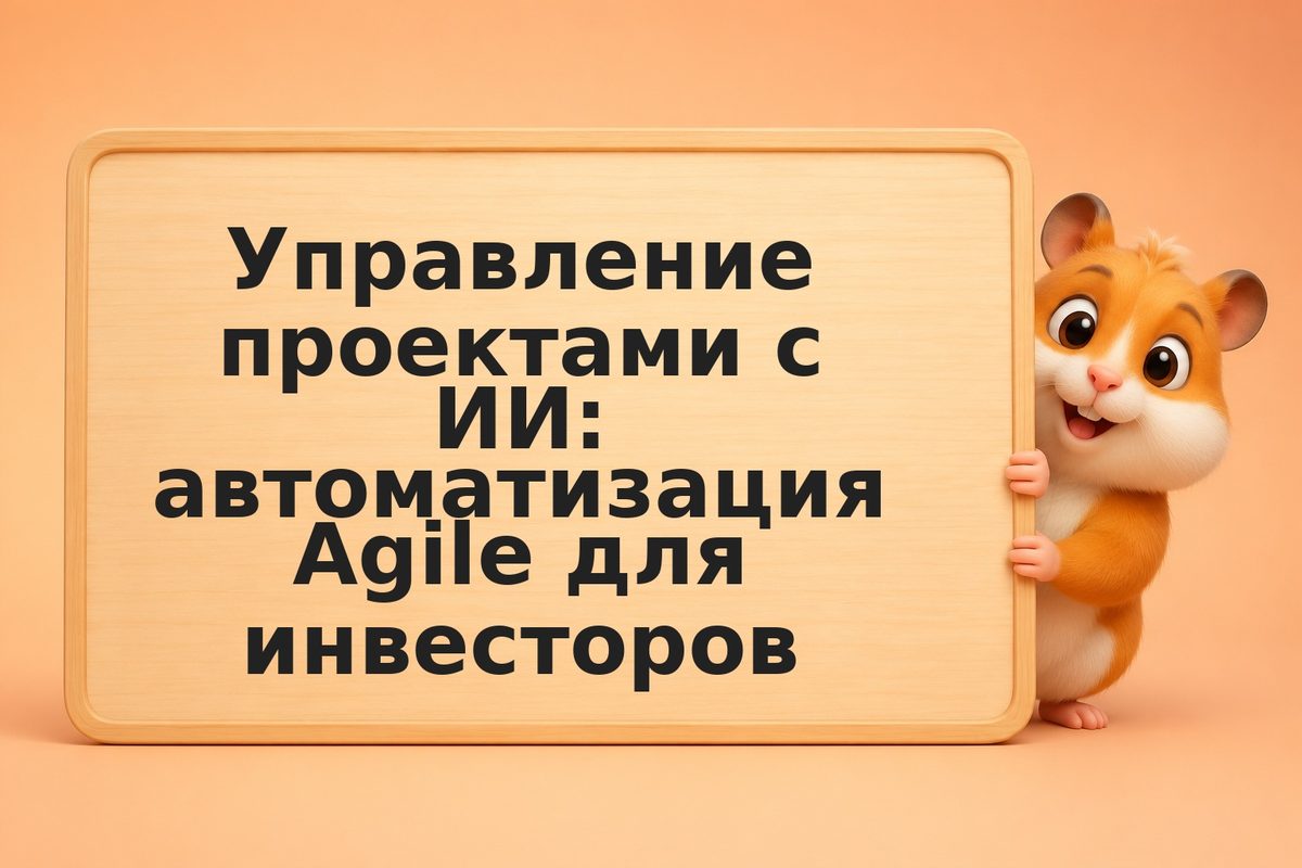 Управление проектами с ИИ: автоматизация Agile для инвесторов