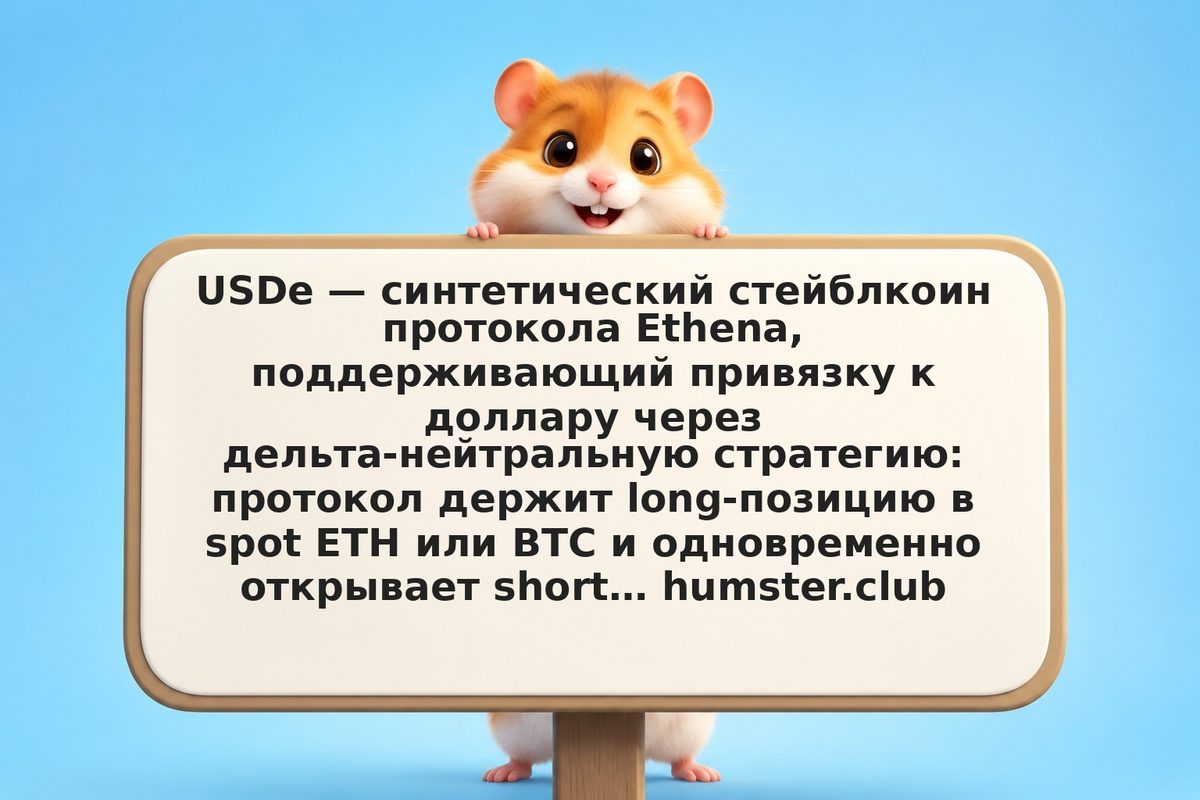USDe от Ethena: как работает синтетический стейблкоин и какие риски несёт инвест