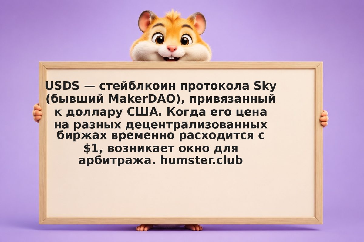 USDS как объект арбитража на Sky DEX-ах: механика, риски и налоги
