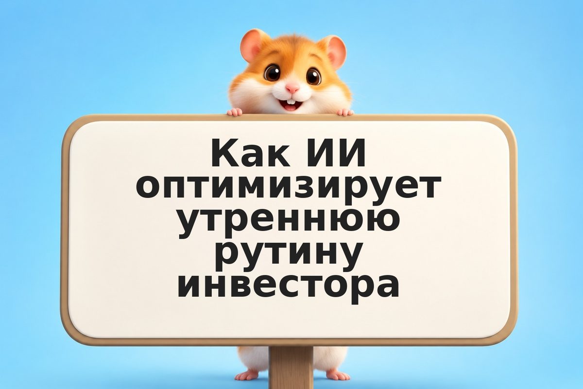 Как ИИ оптимизирует утреннюю рутину инвестора