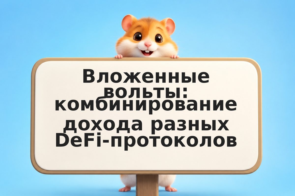 Вложенные вольты: комбинирование дохода разных DeFi-протоколов