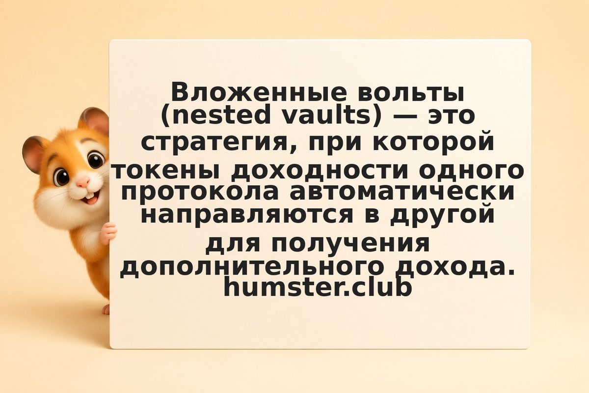 Вложенные вольты: комбинирование дохода разных DeFi-протоколов