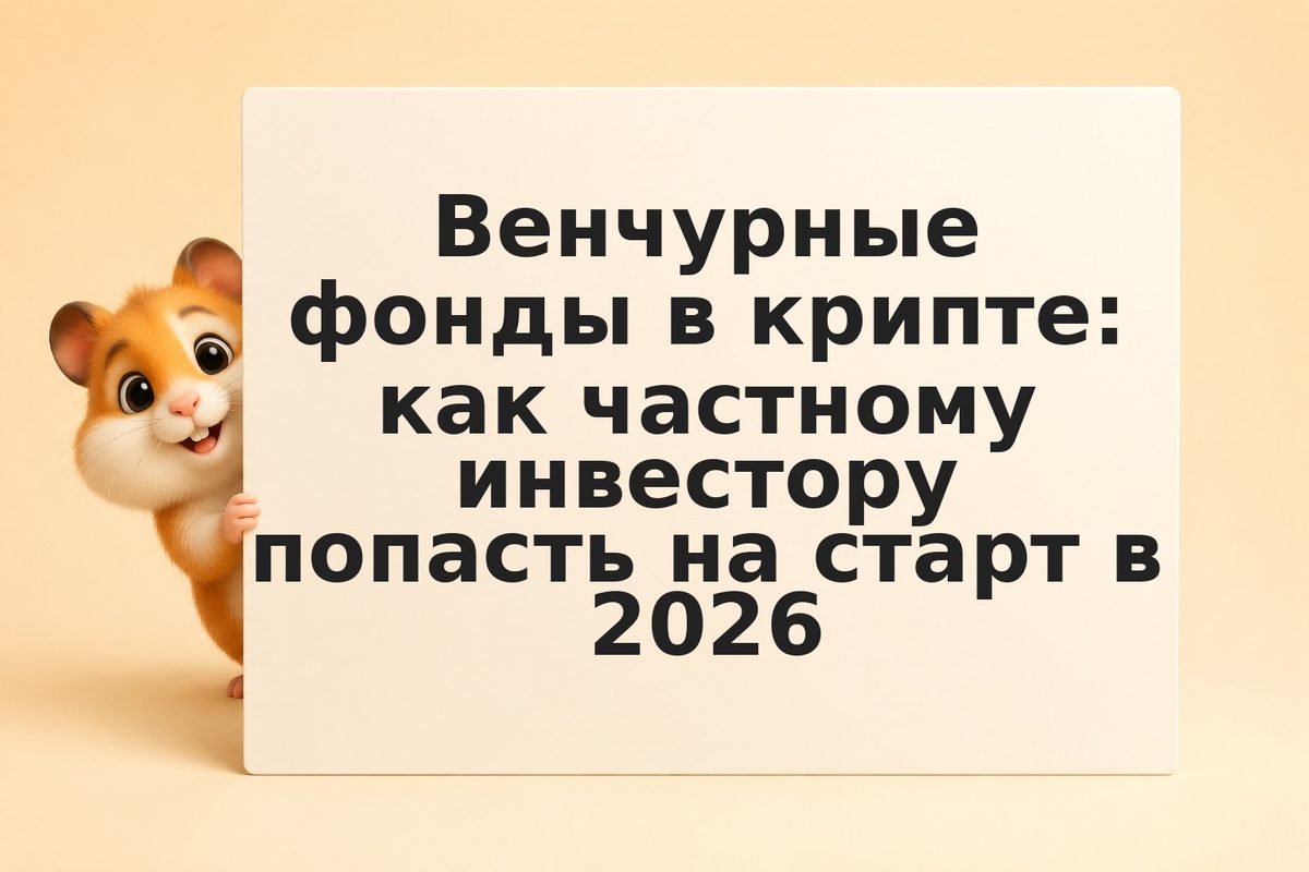 Венчурные фонды в крипте: как частному инвестору попасть на старт в 2026