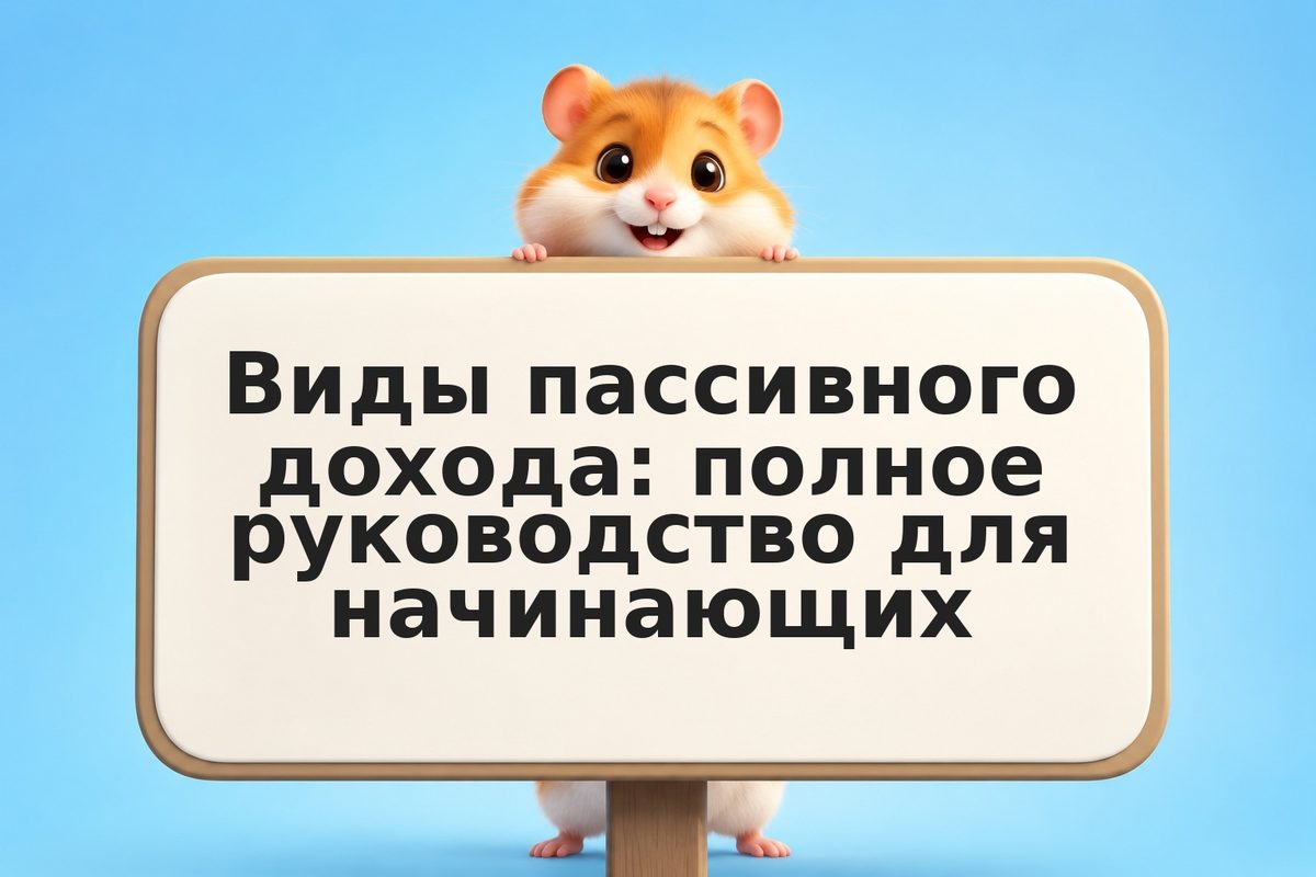 Виды пассивного дохода: полное руководство для начинающих