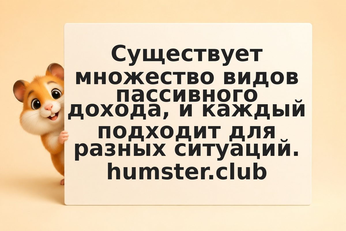 Виды пассивного дохода: полное руководство для начинающих