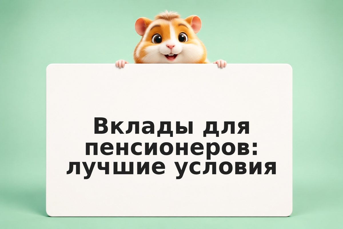 Вклады для пенсионеров: лучшие условия