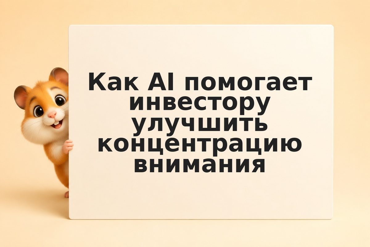 Как AI помогает инвестору улучшить концентрацию внимания