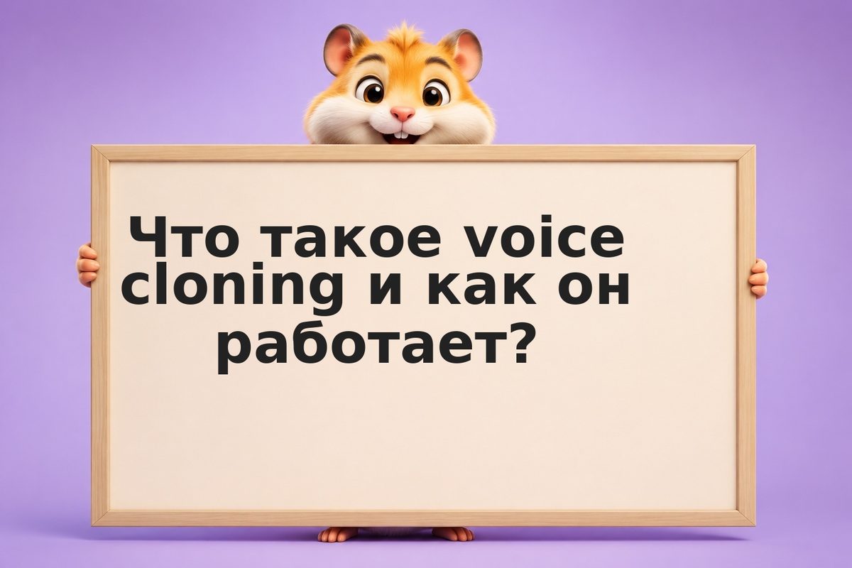 Voice cloning: как клонировать свой голос через AI-сервисы