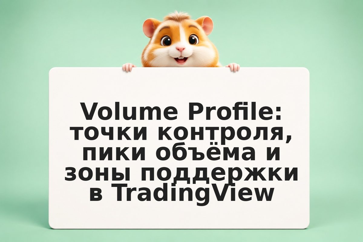 Volume Profile: точки контроля, пики объёма и зоны поддержки в TradingView