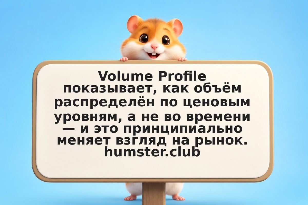 Volume Profile: точки контроля, пики объёма и зоны поддержки в TradingView