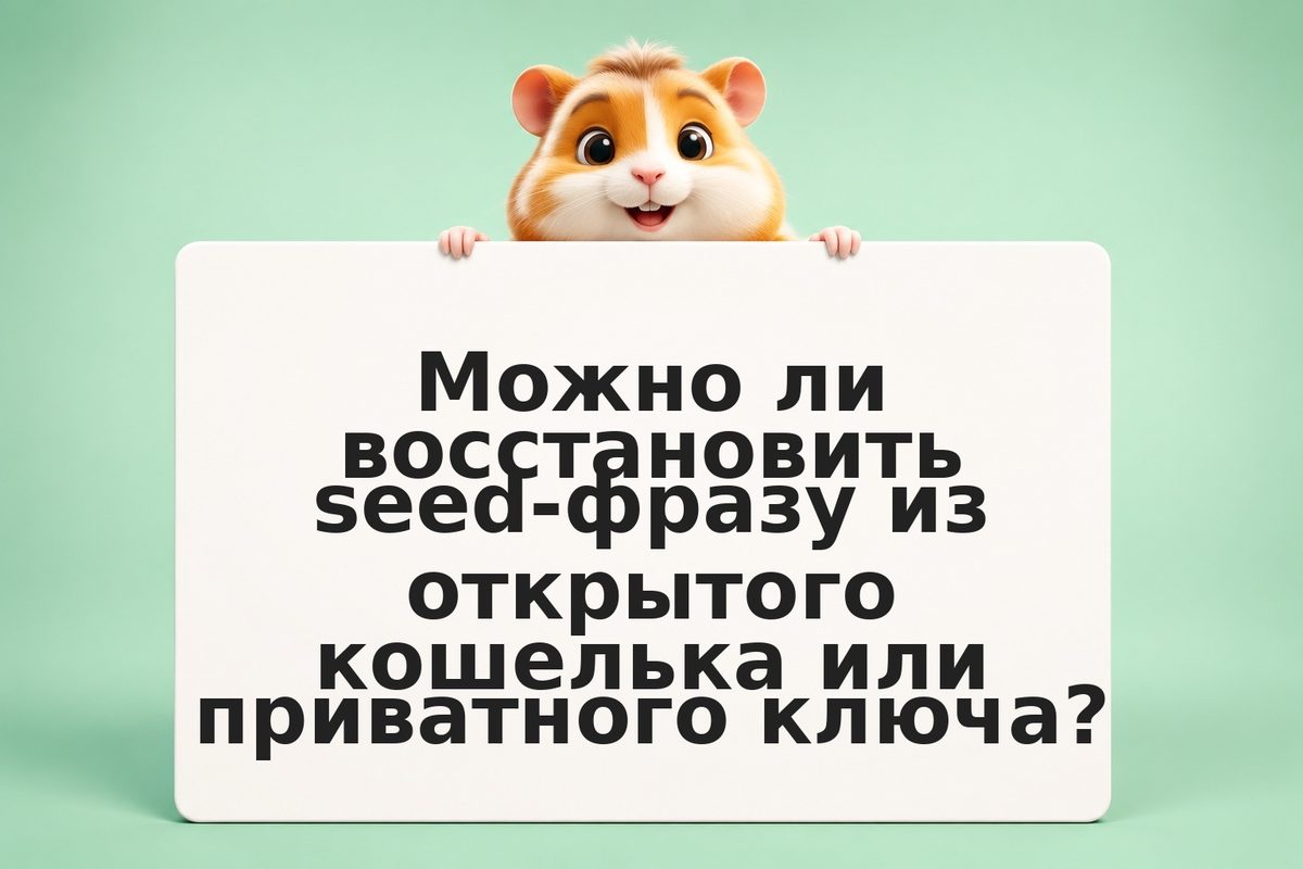Потеря seed-фразы: что возможно восстановить и как действовать при наличии досту