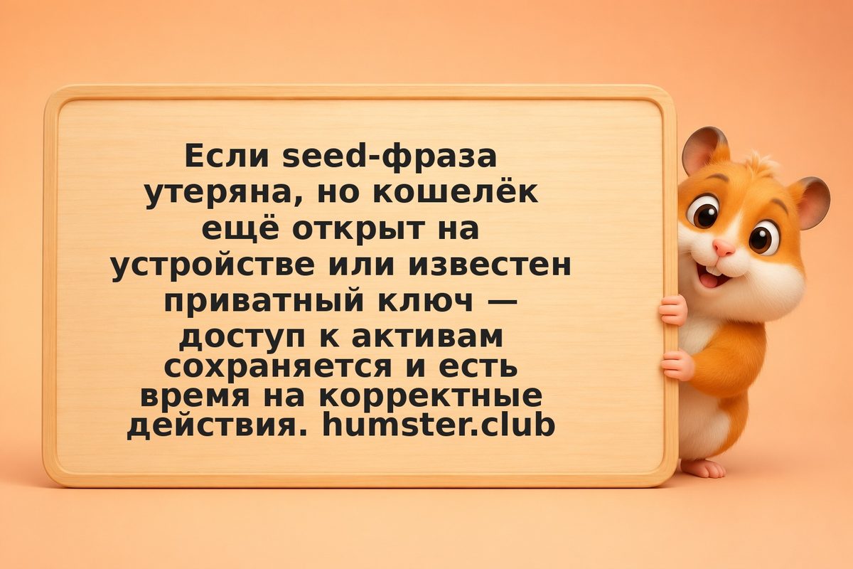 Потеря seed-фразы: что возможно восстановить и как действовать при наличии досту