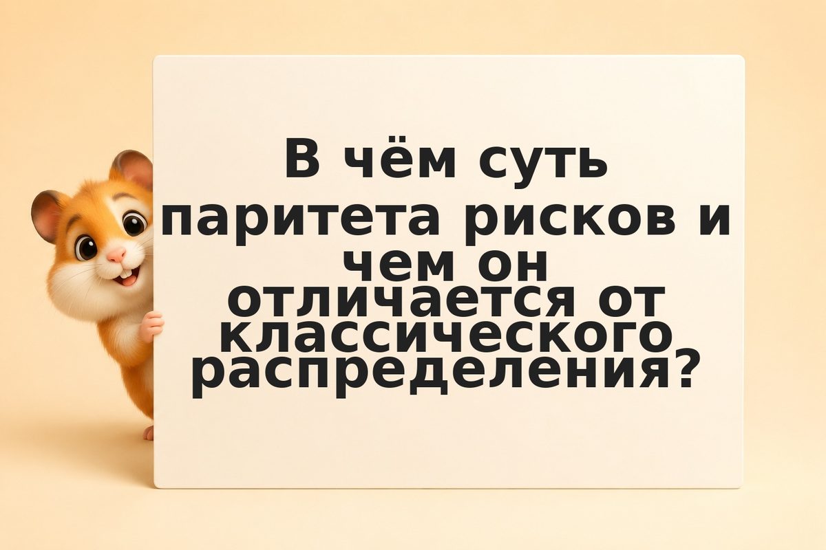 Всепогодный портфель Далио: стратегия паритета рисков 30/55/15