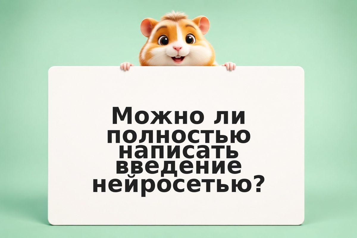 Как написать введение дипломной работы с помощью ИИ: пошаговый гайд